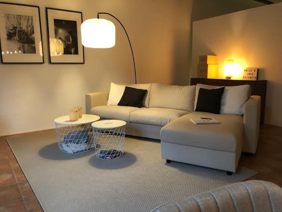 Ferienwohnung Loft Con Estilo Y Terraza En Centro Historico Valencia Exterior foto