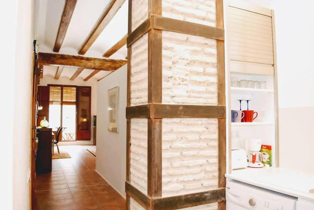Ferienwohnung Loft Con Estilo Y Terraza En Centro Historico Valencia Exterior foto