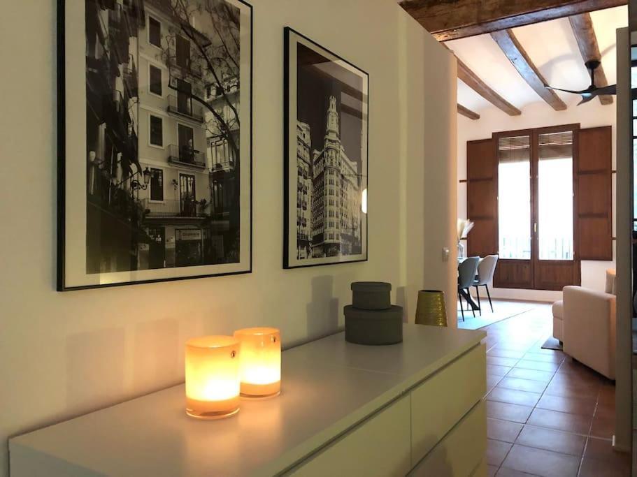 Ferienwohnung Loft Con Estilo Y Terraza En Centro Historico Valencia Exterior foto