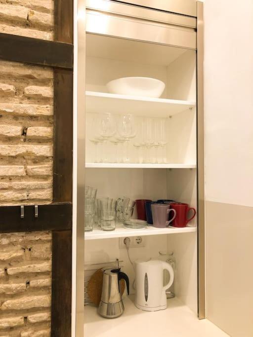 Ferienwohnung Loft Con Estilo Y Terraza En Centro Historico Valencia Exterior foto
